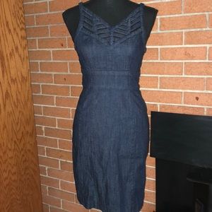 💙ADAM 💙ADAM LIPPES💙DARK DENIM BODYCON DRESS💙